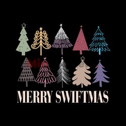 Merry Swiftmas Christmas Tree Farm Svg