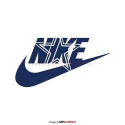 Nike Logo Dallas Cowboys NFL SVG