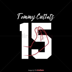 New York Giants Tommy Cutlets Hand SVG