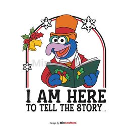 Gonzo I Am Here To Tell The Story SVG
