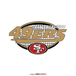 San Francisco 49ers Football Logo Svg Digital Download