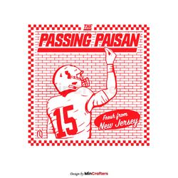Passing Paisan Tommy Devito Cutlets Giants Football Svg