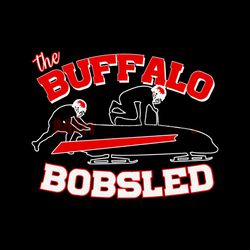 The Buffalo Bobsled Football SVG