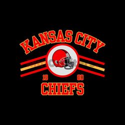 Kansas City Chiefs 1960 Helmet SVG