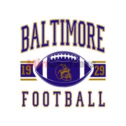 Vintage Baltimore Football 1919 SVG