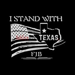 Texas Strong I Stand With Texas SVG