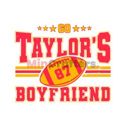Go Taylors Boyfriend 87 Ball SVG