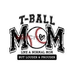 Retro T Ball Mom Like A Regular Mom SVG