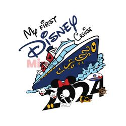 My First Disney Cruise Squad 2024 SVG