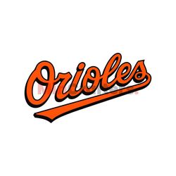 Baltimore Orioles Baseball Game Day SVG