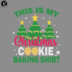 This is my cookie baking shirt Christmasugly christmas sweater PNG