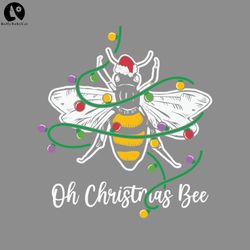 Oh Christmas Bee Christmas Lightsugly christmas sweater PNG