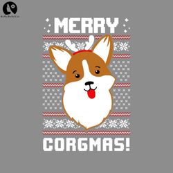 merry corgmas christmas sweater corgi christmas gift png christmas