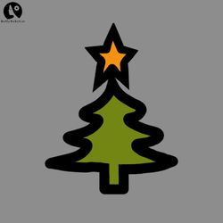 Simple Christmas Tree PNG Christmas