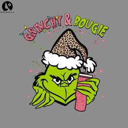 Mean Green Guy Christmas Stanley Tumbler Grinchy  Bougie PNG Christmas