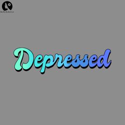 Depressed Mental health PNG