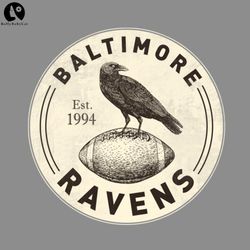 Vintage Baltimore Ravens by Buck Tee Sports PNG download