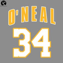 Shaquille ONeal  Jersey Sports PNG download