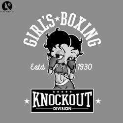 betty boop boxing sport png boxing png download