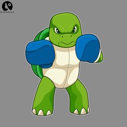 turtle as boxer with boxing gloves sport png boxing png download
