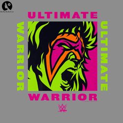 Ultimate Warrior Big Face Box Up Warrior PNG download
