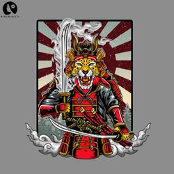 Samurai Cheetah Warrior Japan Japanese Warrior PNG download