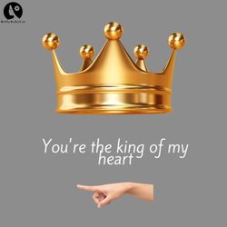 Youre the king of my heart Love, Valentine PNG download