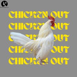Funny Chicken Out Tshirt Funny Animal PNG download