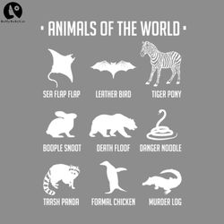 Animals of the World Funny Animal PNG download