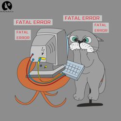 IT cat Funny Animal PNG download