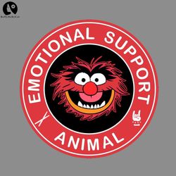 Muppets Emotional Support Animal Michigan National Champions PNG