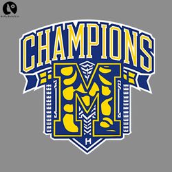 Michigan Wolverines National Champions 2024 PNG download