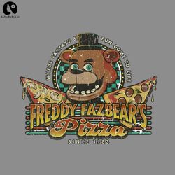 Freddy Fazbears Pizza Vintage PNG download
