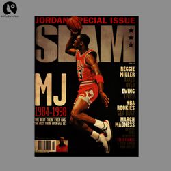 Distressed Jordan Slam Cover PNG download