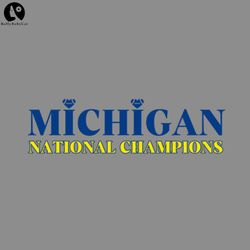 michigan national champions PNG download