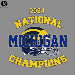 Michigan National Champions 2024 PNG download