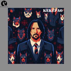 john wick ugly sweater PNG download