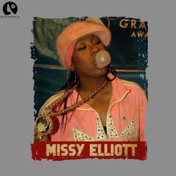 Retro Style Missy Elliott Rapper PNG, Hip Hop PNG download