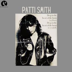 Patti Smith Musican PNG download