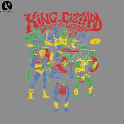 King Gizzard The Lizard Wizard Threes Company PNG