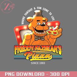 Retro Freddy Fazbears Pizza 1983 Naruto PNG, Anime download PNG