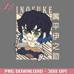 Inosuke Hashibira  Demo Anime Damon Slayer  PNG download