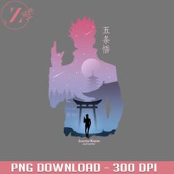 gojo satoru Anime Jujutsu Kaisen PNG download