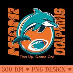 miami dolphins - Vector PNG Download
