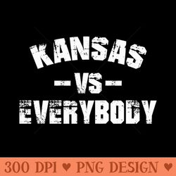 Kansas - Digital PNG Download