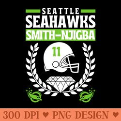 Seattle Seahawks SmithNjigba 11 Edition - Download PNG Graphics