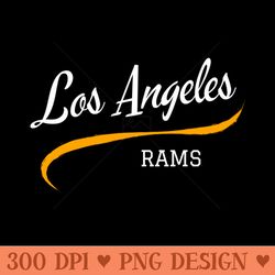 Retro Style Los Angeles Original Concept Wave - Instant PNG Download