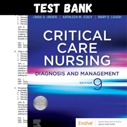 Latest 2023 Critical Care Nursing-Diagnosis and Management, 9th Edition Urden Test bank |  All Chapters