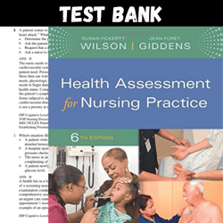 Latest 2023 Health Assessment for Nursing Practice 6th Edition Susan Fickertt Test bank |  All Chapters