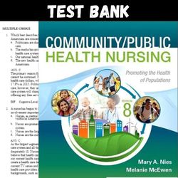 Latest 2024 Community Public Health Nursing 8th Edition by Nies, Melanie McEwen Test bank | All Chapters